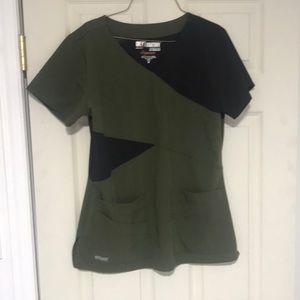 Grey’s Anatomy scrub top only NWOT medium